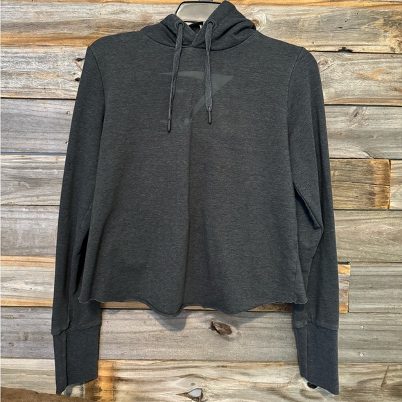 Sleeve Gymshark | Cross Back Cropped Hoodie
Size S - Picture 3 of 5